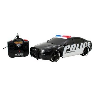 Jada Badge City 1:16 Heat Police Ford Intercet R/C Car
