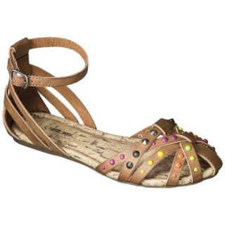Girls Cherokee Fredrika Studded Huarache Sandals   Tan 2