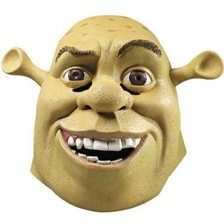 Shrek Costume Mask   Adult (1 Size)