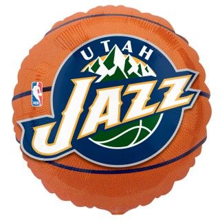 Utah Jazz Basketball Foil Balloon