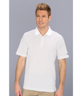 Oakley Ace Polo Stripe Polo Mens Short Sleeve Knit (White)