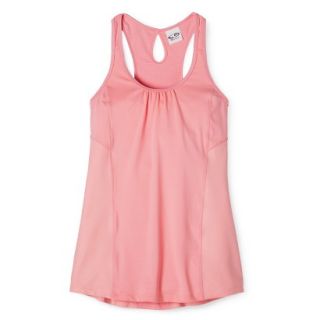 C9 by Champion Womens Sleeveless Keyhole Tank With Inner Bra   Pink Bow XL