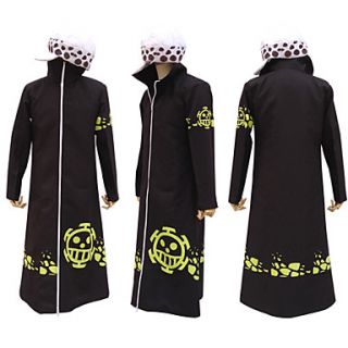 One Piece Trafalgar Law 2 Years Later Cosplay Cloak with Hat