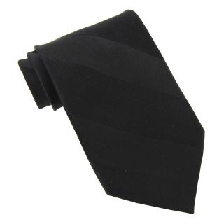 Stafford Performance Bond Street Tie, Black, Mens