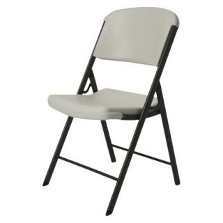 Folding Chair: Lifetime Heavy Duty Folding Chair   Putty