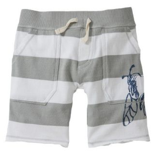 Burts Bees Baby Toddler Boys Rugby Short   Bee Fog 3T