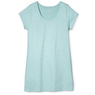 Mossimo Supply Co. Juniors Plus Size Tee Shirt Dress   Aqua 2X