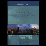 Intro. Management Accounting Chapter 1 19 (Custom Package)