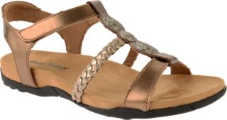 Womens Minnetonka Lakeshore   Multi Metallic Leather Sandals