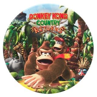 Donkey Kong Dinner Plates