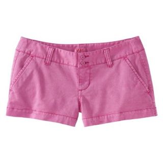 Mossimo Supply Co. Juniors Chino Short   Summer Pink 11