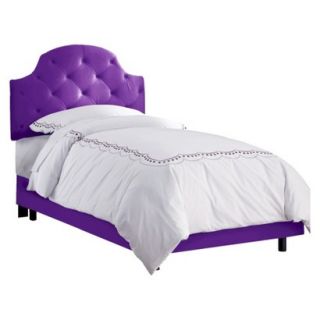 Skyline Kids Bed: Skyline Furniture Juliette Tufted Bed   Hot Purple