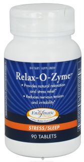 Enzymatic Therapy   Relax O Zyme   90 Tablets