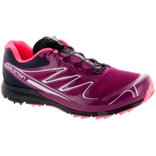 Salomon Sense Pro Salomon Womens Running Shoes Mystic Purple/Black/Flou Pink