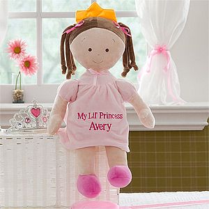 Personalized Princess Doll   Brunette