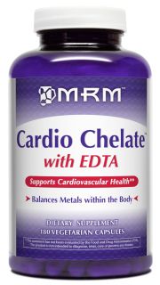 MRM   Cardio Chelate with EDTA   180 Vegetarian Capsules