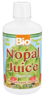 Bio Nutrition   100% Natural Nopal Juice   32 oz.