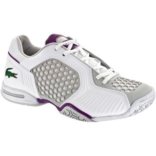 Lacoste Repel 2 LACOSTE Womens Tennis Shoes White/Purple