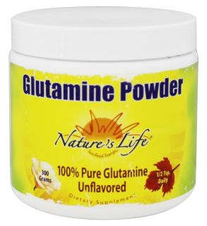 Natures Life   Glutamine Powder 2000 mg.   300 Grams