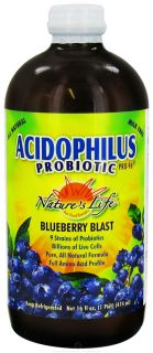 Natures Life   Acidophilus Probiotic Pro 96 Blueberry Blast   16 oz. Formerly Blueberry Pro 96