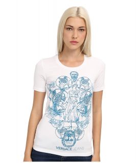 Versace Jeans Mythology T Shirt Womens T Shirt (White)