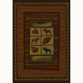 United Weavers Timberland 5 ft. 3 in. x 7 ft. 6 in. Contemporary Lodge Area Rug 130 24717 58