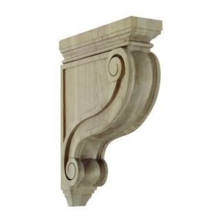 Foster Mantels Traditional Bar 2 3/4 in. x 13 in. x 9 3/4 in. Maple Corbel C155M