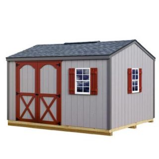 Best Barns Cypress 12 ft. x 10 ft. Wood Storage Shed Kit with Floor including 4x4 Runners cypress_1210df