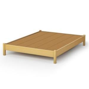 South Shore Furniture Bedtime Story Queen Size Platform Bed in Natural Maple 3013203