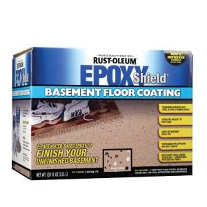 Rust Oleum Epoxy Shield 1 gal. Basement Tan Floor Coating Kit DISCONTINUED 203844