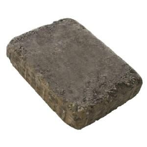 Mutual Materials 8 1/4 in. x 11 in. Roman Dominion Charcoal Tan Concrete Paver PV060DO92SBT