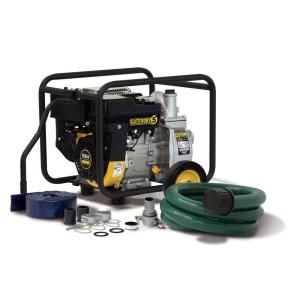 Champion Power Equipment 2 in. Semi Trash and Water Transfer Pump with Hose Kit DISCONTINUED 65529