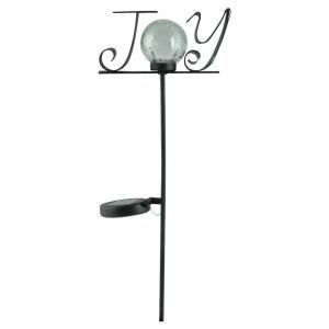 Moonrays Outdoor Black Solar Powered Color Changing LED Joy Stake Light DISCONTINUED 96897