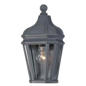 the great outdoors by Minka Lavery Wall Mount 1 Light Outdoor Black Lantern 8697 66