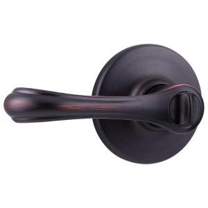 Kwikset Dorian Venetian Bronze Bed/Bath Lever 300DNL 11P RCAL RCS