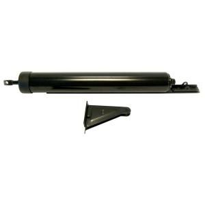 Ideal Security Inc. Quick Hold Deluxe Heavy Duty Door Closer in Painted Black with Torsion Bar SK4015BL