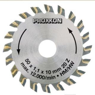 Proxxon 20 Teeth Tungsten Tipped Saw Blade for KS 115 28017