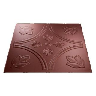 Fasade Traditional 5 2 ft. x 2 ft. Argent Copper Lay in Ceiling Tile L70 10