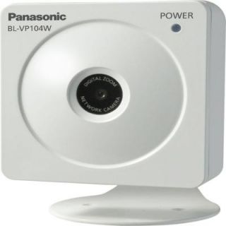 Panasonic H.264 Wireless 720p Indoor Network Security Camera with 4X Digital Zoom BL VP104WP