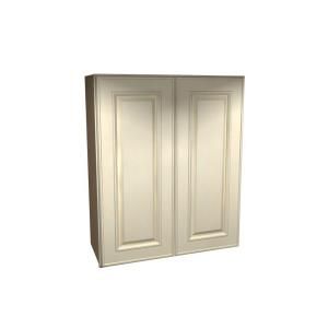 Home Decorators Collection Assembled 27x42x12 in. Wall Double Door Cabinet in Holden Bronze Glaze W2742 HBG