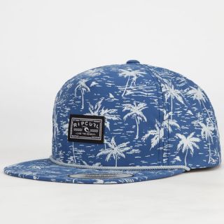 Tropical Gardens Mens Snapback Hat Navy One Size For Men 235260210