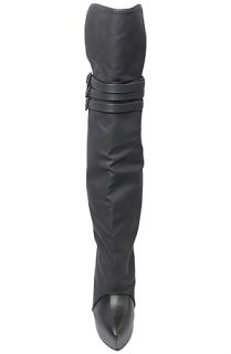 Jeffrey Campbell Boot Over The Knee in Black