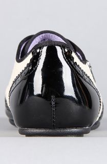 Hush Puppies The Anna Sui x Hush Puppies Jazz Oxford in Black and White