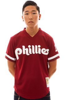 Mitchell & Ness Jersey Philadelphia Phillies 1991 in Red