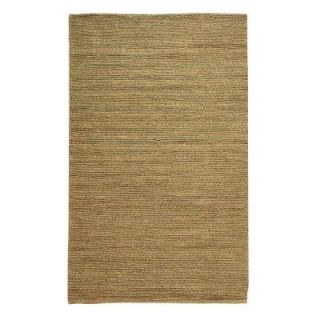 Home Decorators Collection Banded Jute Dark Natural 8 ft. x 11 ft. Area Rug 0600230960