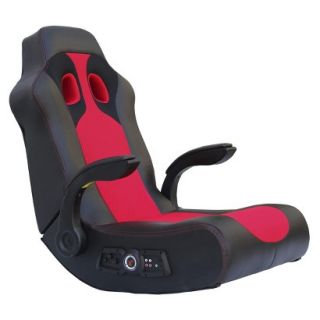 Gaming Chair: ACE BAYOU X Rocker Gaming Chair   Black/Red