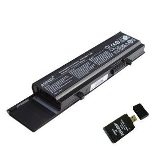 6 cell Replacement Laptop Battery for Dell vostro 3400,vostro 3500, vostro 3700 series, Compatible part number of Dell: Y5XF9, 04D3C, CYDWV, 312 0997,312 0998 W/ AGPtek USB 2.0 all in one Card Reader: Computers & Accessories
