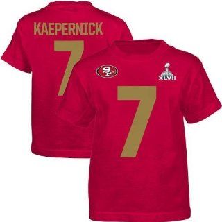 Colin Kaepernick San Francisco 49ers Toddler Red Name and Number T shirt 4T : Sports Fan T Shirts : Sports & Outdoors