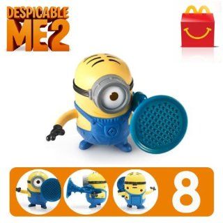 Despicable Me 2 #8 McDonald's Happy Meal Toy Minion   Stuart Blaster [Hard to Find Collectible Toy] Number 8 : Mcdonalds Minion Banana : Everything Else