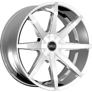 Status Spear 24 Chrome Wheel / Rim 6x135 & 6x5.5 with a 15mm Offset and a 106.1 Hub Bore. Partnumber S831QN6LM15C16 Automotive